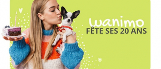 Illustration : "Wanimo, site de conseils vétérinaires et animalerie en ligne, souffle sa 20e bougie"