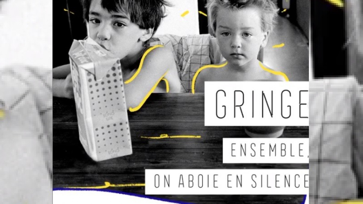 Illustration : "Dans son livre « Ensemble, on aboie en silence » le chanteur et écrivain Gringe raconte sur fond autobiographique l’impact qu’ont les animaux dans sa vie"