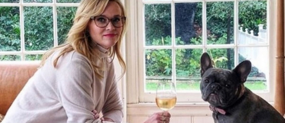 Illustration : "L'actrice américaine Reese Witherspoon rend hommage à son Bouledogue Français parti après son long combat contre le cancer"