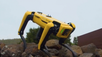 Illustration : Des chiens robots pour visiter Mars ? Le projet de la NASA pour cartographier les grottes de la "planète rouge"