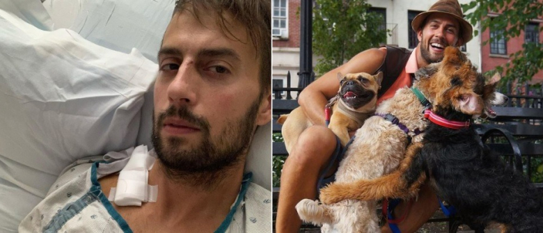 Illustration : "Depuis son lit d'hôpital, le dog-sitter de Lady Gaga livre un témoignage poignant sur son agression"