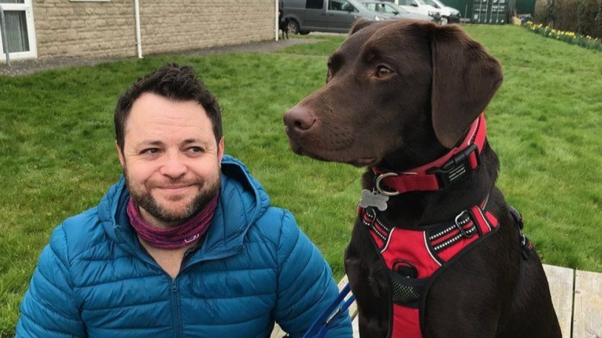 Illustration : "Ce vétéran de l’armée traumatisé avait perdu le goût à la vie, jusqu’à sa rencontre décisive avec une chienne"