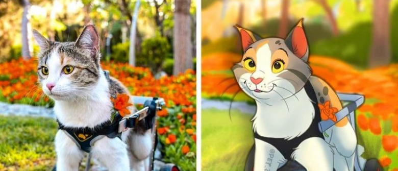 Illustration : "14 dessins montrant la beauté unique d’animaux « imparfaits »"