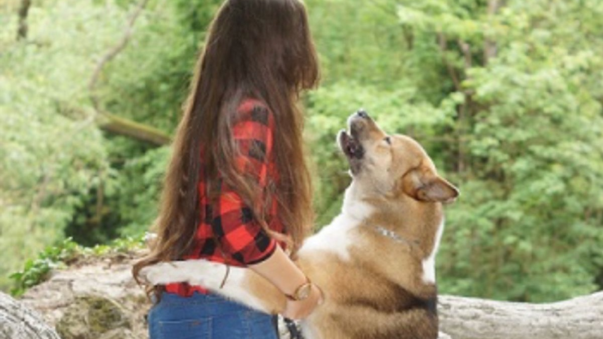 Passionnée par les animaux, elle propose des cours d'éducation