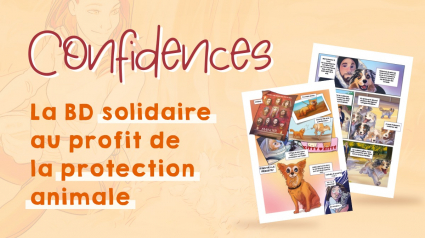 Illustration : Passionné de belles histoires de coeur entre l'Homme et l'animal ? Participez au projet caritatif de Woopets en précommandant votre BD !