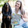 Illustration : Un chien de race Black and Tan Coonhound figure au Guinness des records gr&acirc;ce &agrave; ses oreilles incroyablement longues