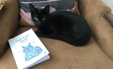 Illustration : "« Chat-Poète chante, tome 2 » d'Émilie Würz : un recueil de poésie qui s'adresse aux amoureux des chats"