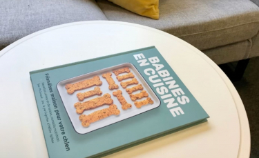Illustration : "« Babines en cuisine », un livre de recettes pour concocter des friandises saines et savoureuses à son chien"