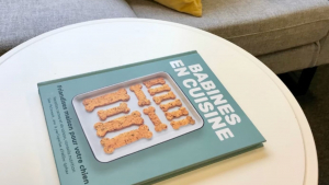 Illustration : « Babines en cuisine », un livre de recettes pour concocter des friandises saines et savoureuses à son chien