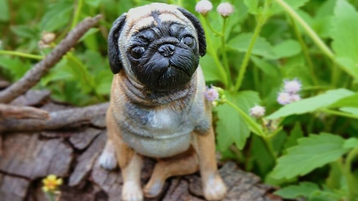 Illustration : "19 petites sculptures de chiens créées à partir d'argile polymère"