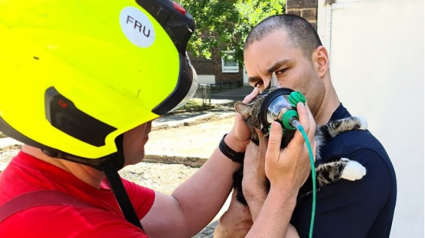 Illustration : Les premiers masques à oxygène conçus spécialement pour les animaux ont permis de sauver un chat d’un incendie