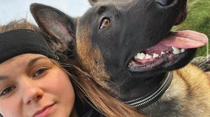 Illustration : Un Berger Belge Malinois et sa maîtresse sauvent un homme coincé dans les rochers depuis plusieurs heures