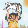 Illustration : 15 dessins illustrant avec poésie et humour ce qu'était la vie avec un chat pendant le confinement