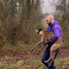 Illustration : 2 membres d'une association animale rencontrent une chienne disparue par le plus grand des hasards (vidéo)