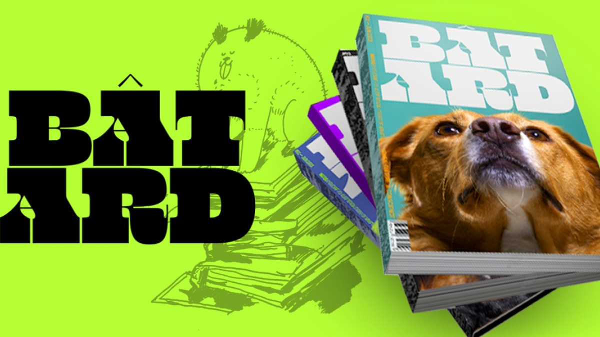 Illustration : "Découvrez Bâtard, la nouvelle revue trimestrielle qui explore l'univers du chien sous un angle sociétal"