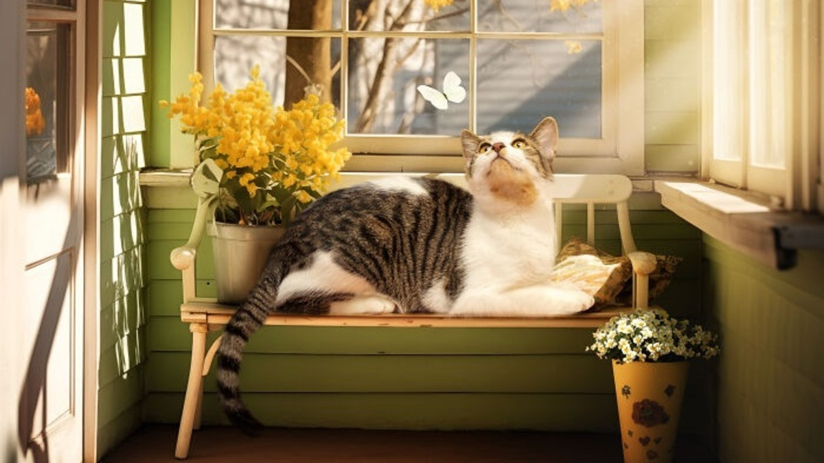 Illustration : "16 portraits de chats de refuge transformés par une photographe s'évertuant à créer le foyer de leurs rêves"
