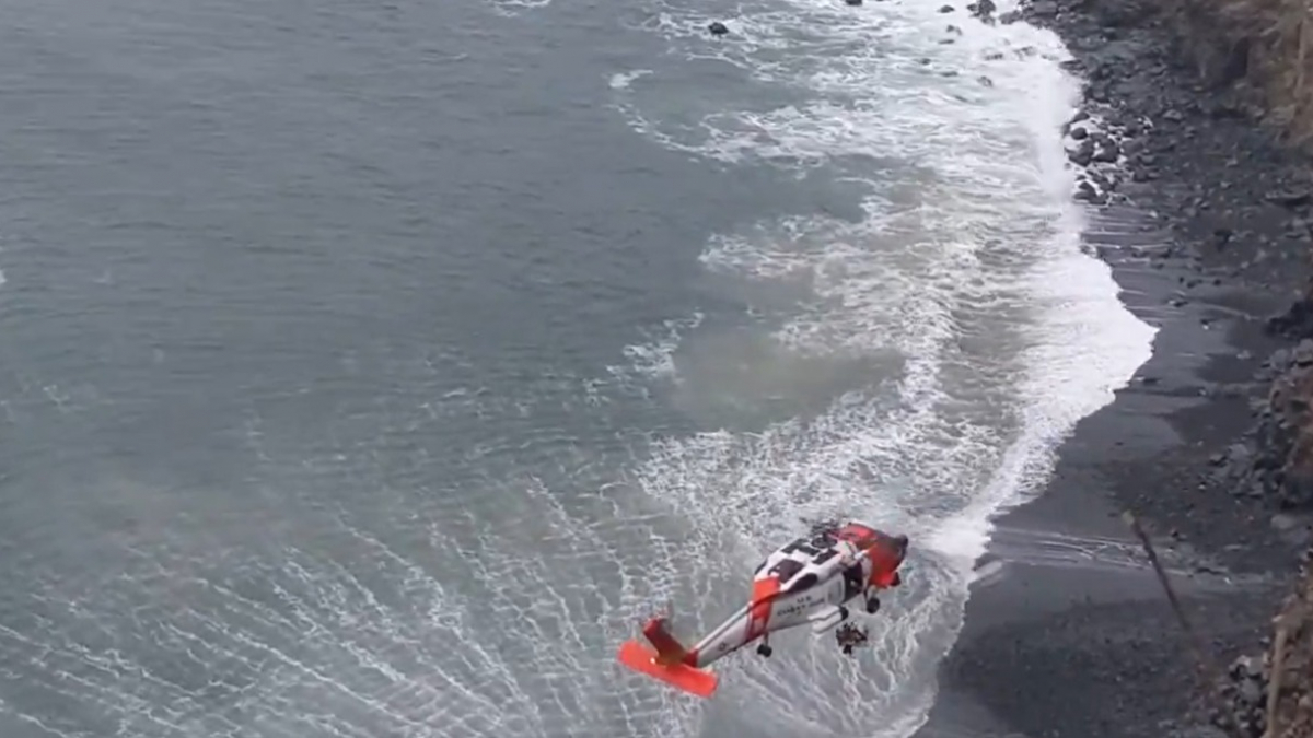 Illustration : "Un Golden Retriever immobilisé au pied d'une falaise après une chute de 90 mètres nécessite l'intervention des sauveteurs et un hélicoptère (vidéo)"
