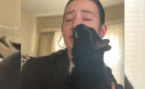 Elle adopte une chatte dont personne ne voulait à cause de son âge et de sa maladie, la féline l'en remercie de la plus émouvante des manières (vidéo)
