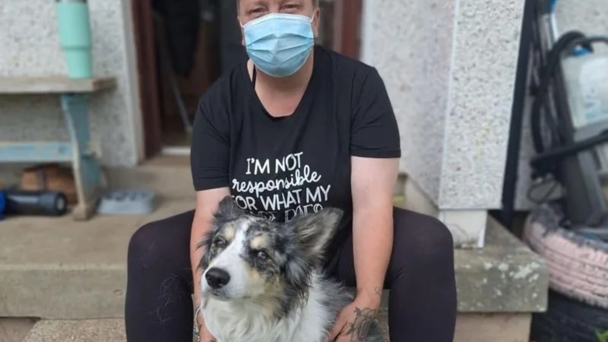 Illustration : "Une chienne agit en héroïne en réveillant sa maîtresse à temps pour lui sauver la vie lors d’un incendie"