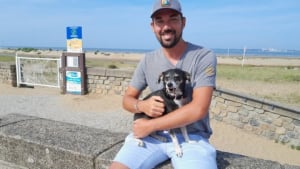 Illustration : Venu au Mexique pour une retraite, ce Français repart avec un chien errant qui ne le lâchait plus