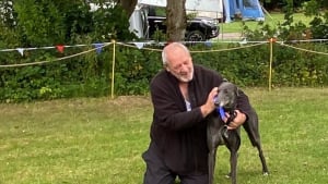 Illustration : Un homme recueille 12 chiens en famille d’accueil, mais le dernier obtient une place particulière dans son cœur 