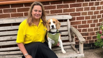 Illustration : Touchée par la complicité entre un patient et un chien d’assistance, cette employée d'hôpital se donne une nouvelle mission de vie