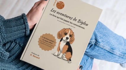 Illustration : "Biglou", un ouvrage inédit lancé par l'association ARGOS 42 pour apprendre aux enfants à aimer les animaux