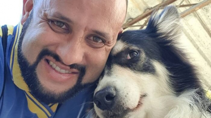 Illustration : 15 photos remplies d&rsquo;amour qui montrent la tendre relation d&rsquo;un facteur avec les chiens de ses clients