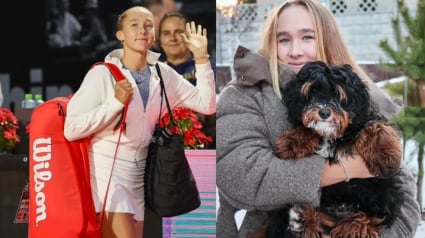 Illustration : "Je jouais pour un chien", cette tenniswoman r&eacute;v&egrave;le sa surprenante source de motivation et pr&eacute;sente son nouvel ami &agrave; fourrure