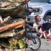 Illustration : Disparue apr&egrave;s la chute de sa ma&icirc;tresse, une Border Collie est sauv&eacute;e par h&eacute;licopt&egrave;re une semaine plus tard pr&egrave;s d&rsquo;une cascade 