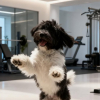 Illustration : Ancien chien errant, ce Shih Tzu de 8 mois apporte d&eacute;sormais de la joie dans une salle de sport (vid&eacute;o)