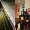 Illustration : Un Malinois perdu erre aux abords d'un canal et finit par y tomber, un policier le sauve avec un lasso improvis&eacute;