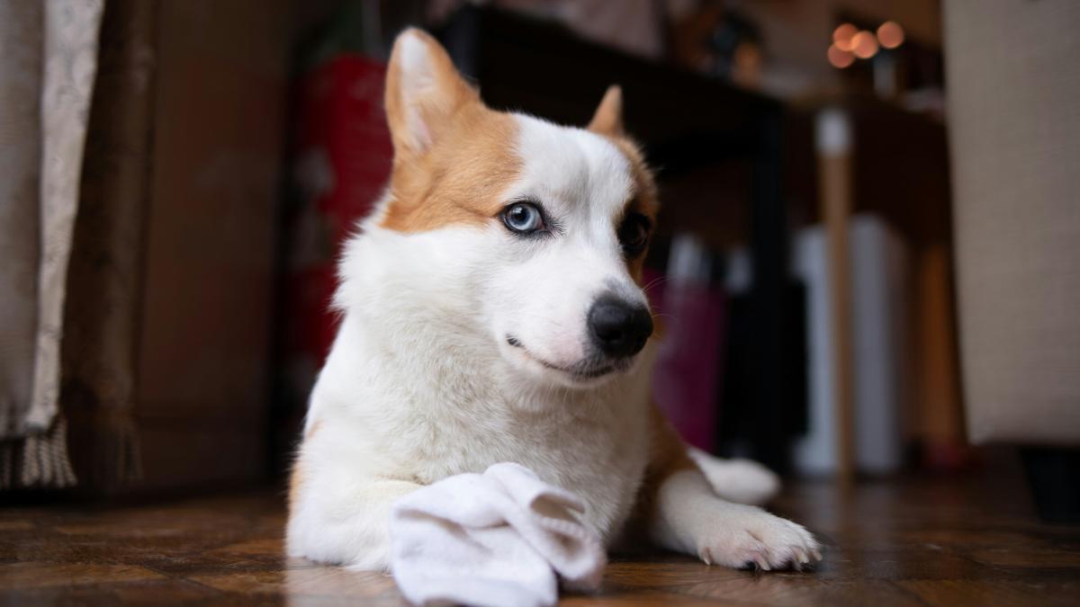 Illustration : "Pourquoi votre chien vous vole-t-il vos chaussettes sales ?"