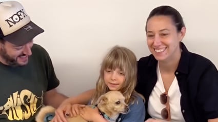 Illustration : Apr&egrave;s 5 mois de traitements contre un cancer cette chienne profite enfin de sa famille (vid&eacute;o)