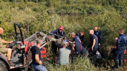 Illustration : Dans l&rsquo;Aisne (02), tout un village se mobilise pour sauver un poulain embourb&eacute; dans un marais