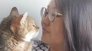 Illustration : « Il est resté très câlin », 17 ans après sa disparition en Gironde, Mozart a enfin retrouvé sa maîtresse à Dijon