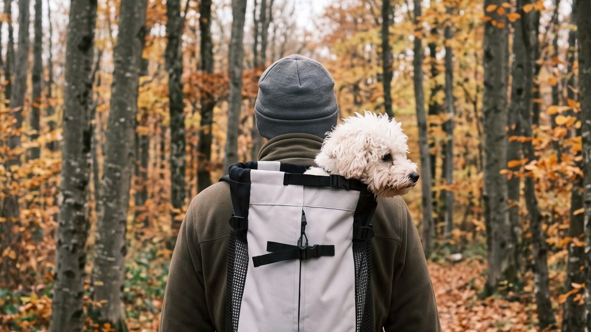 Illustration : "Balades, virées en ville… Ces sacs de transport facilitent les sorties avec votre chien ou votre chat"