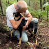 Illustration : Apr&egrave;s 4 jours de recherches, un ma&icirc;tre retrouve son chien sain et sauf gr&acirc;ce &agrave; un sauvetage en rappel