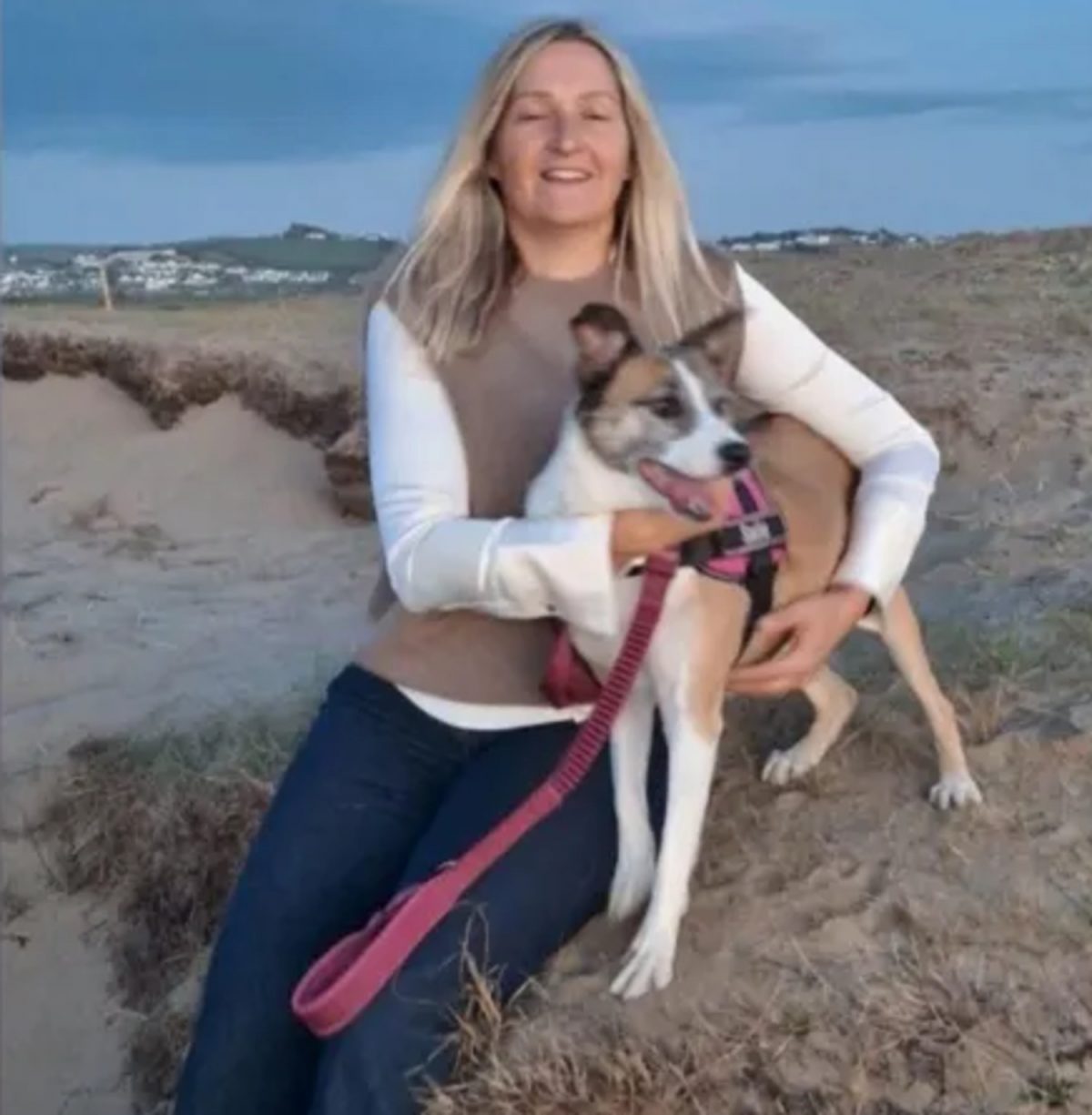 Sadie et son adoptante
